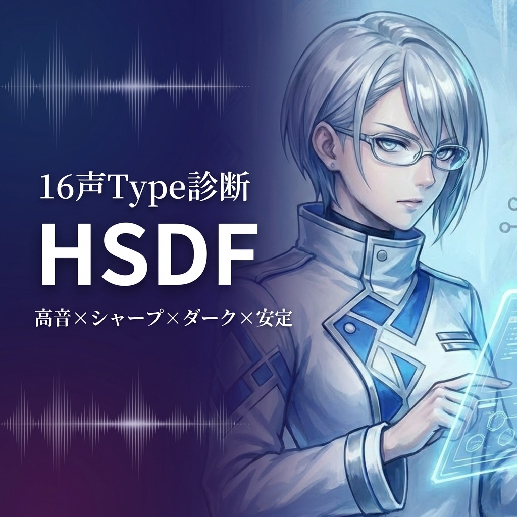 氷結の司令塔 (The Ice Commander) | 16声Type診断 | KOECHIKA 16声Type診断